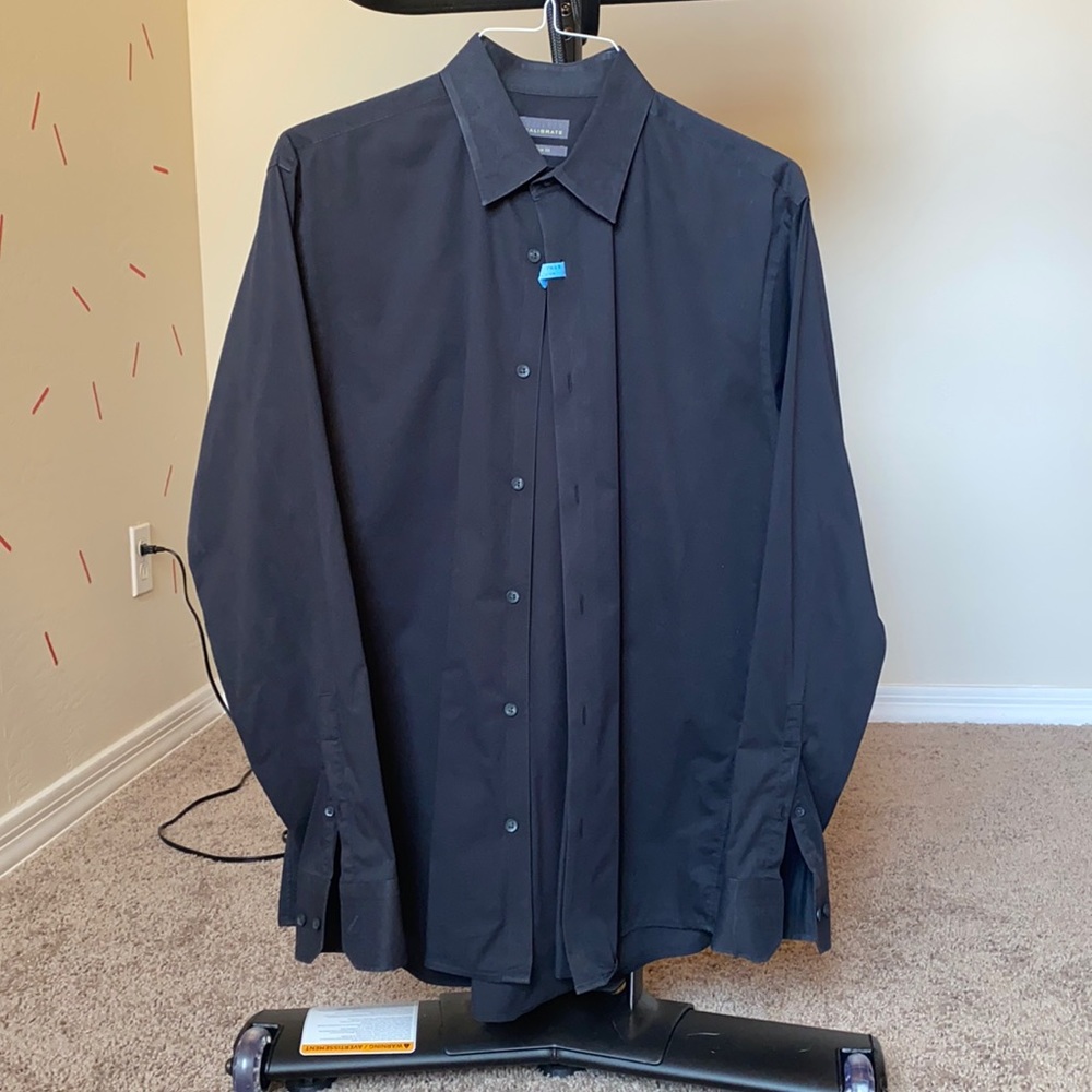 Calibrate Black Dress Shirt